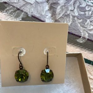 Vintage Crystal earrings